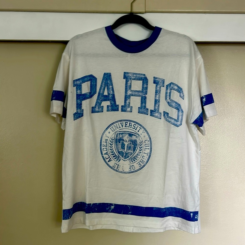 Free People Oversized Paris Tee